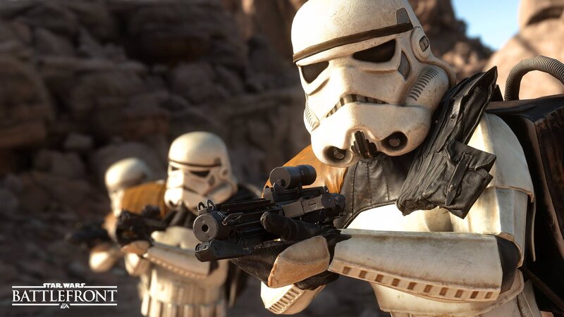 Stormtroopers in Desert — White