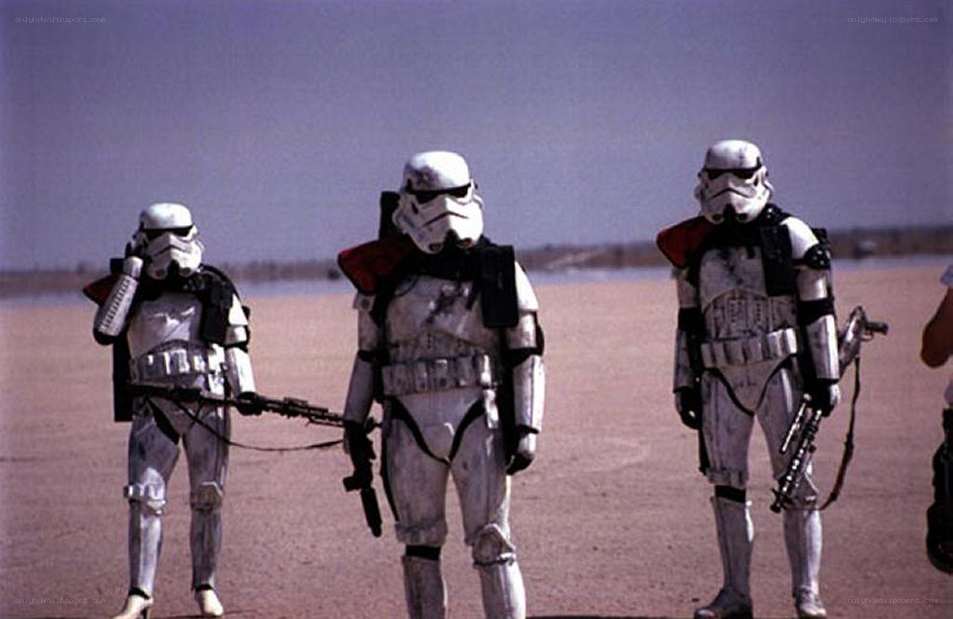 Stormtroopers in desert