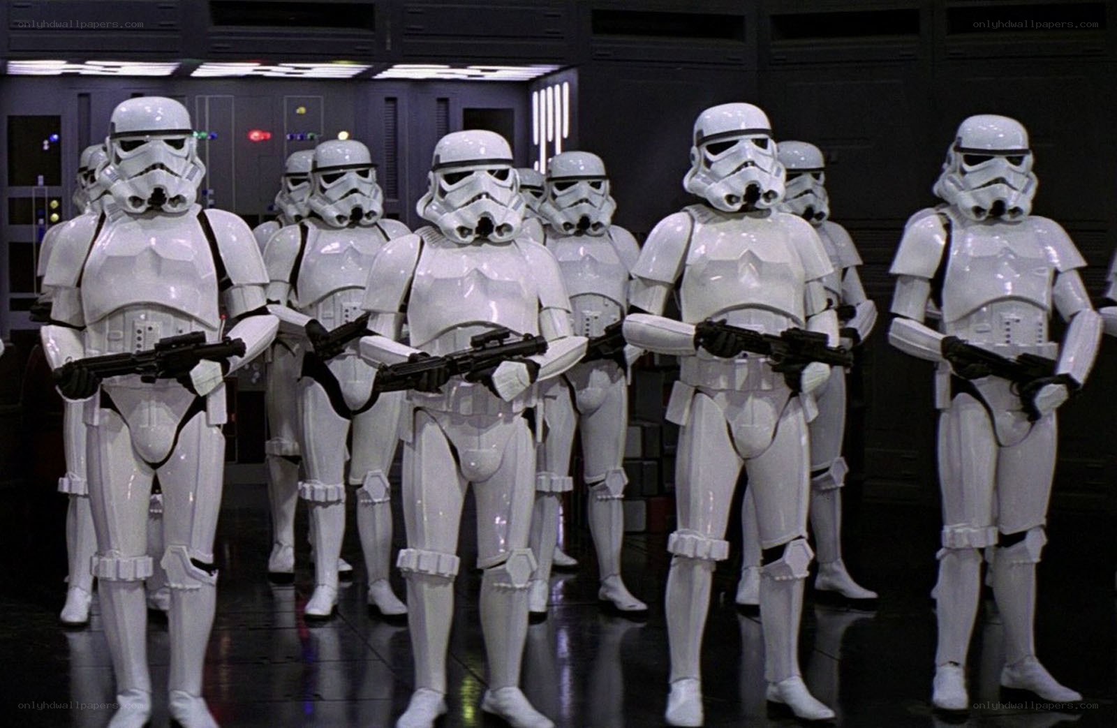 Stormtroopers in formation