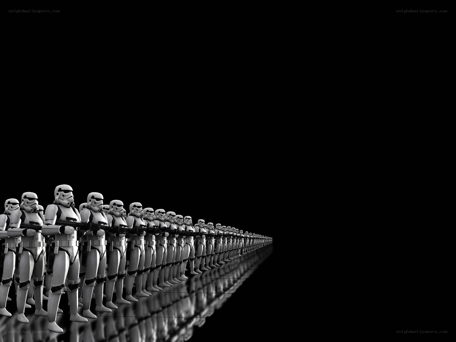 Stormtroopers in formation