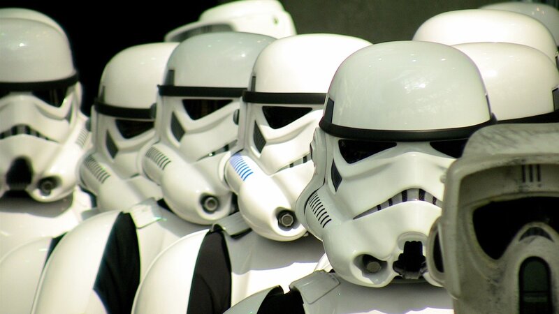 Stormtroopers in formation
