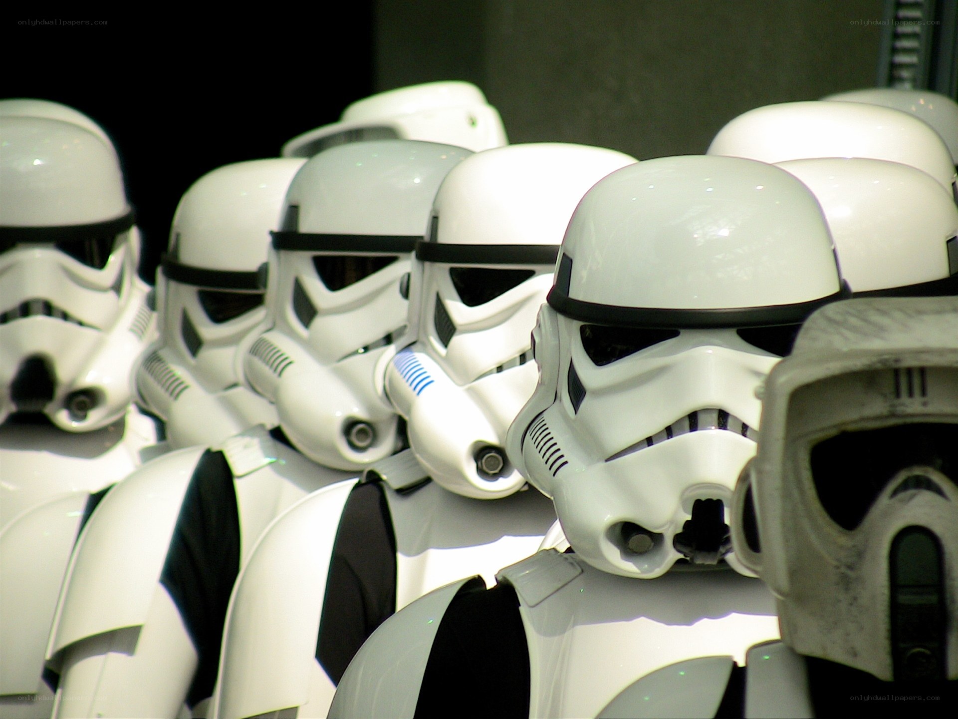 Stormtroopers in formation