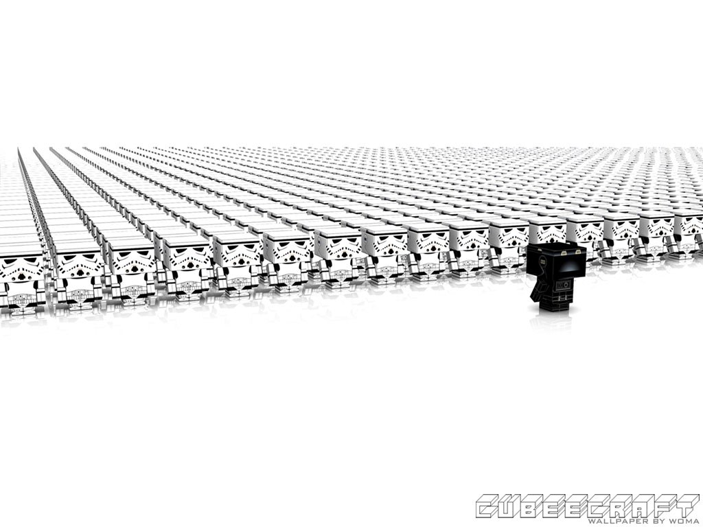 Stormtroopers in formation