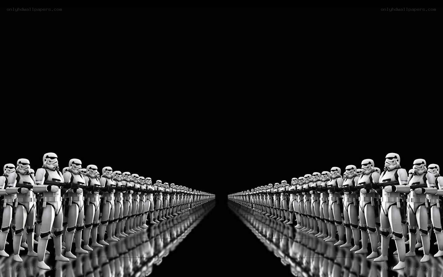Stormtroopers in formation