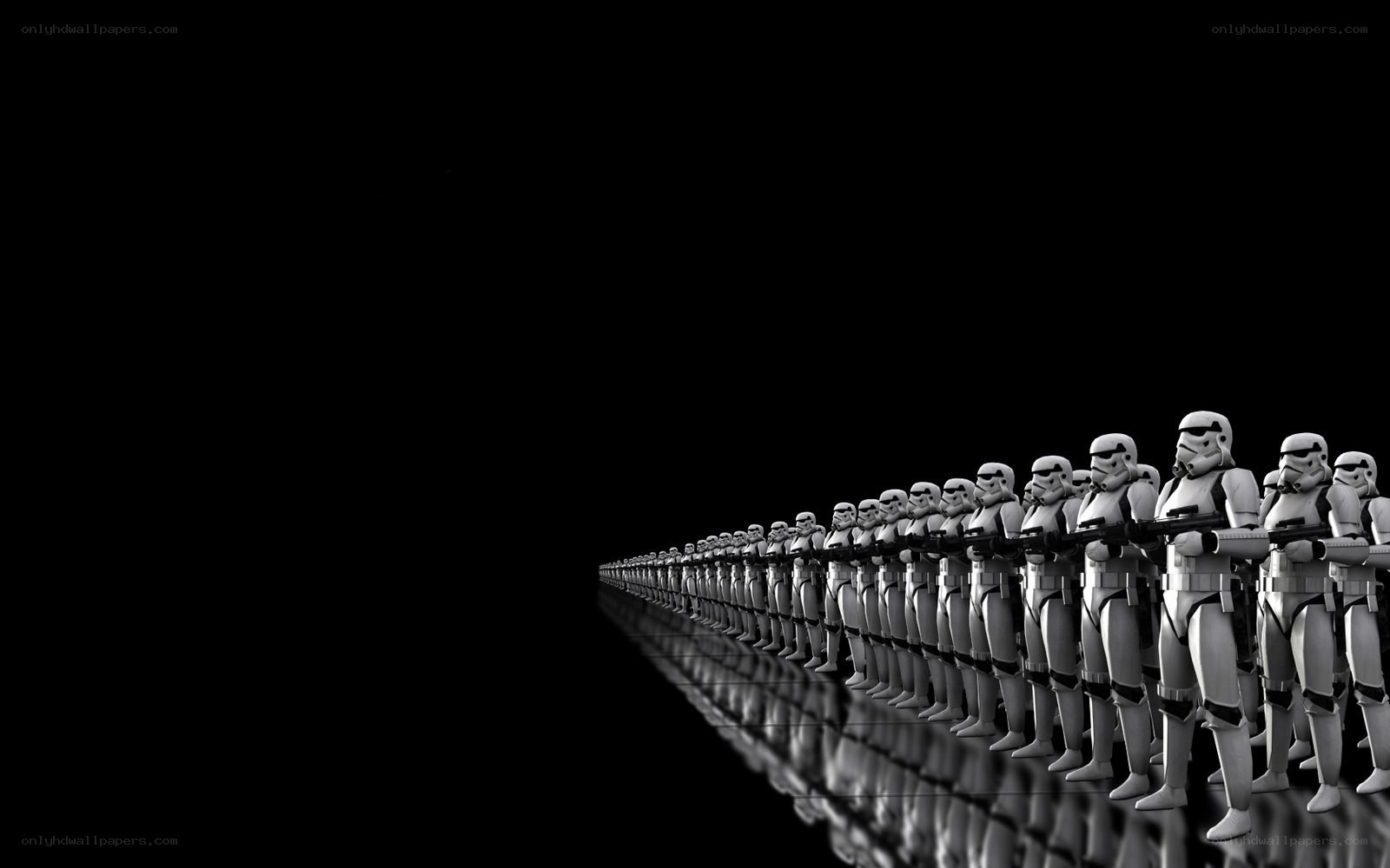 Stormtroopers in formation