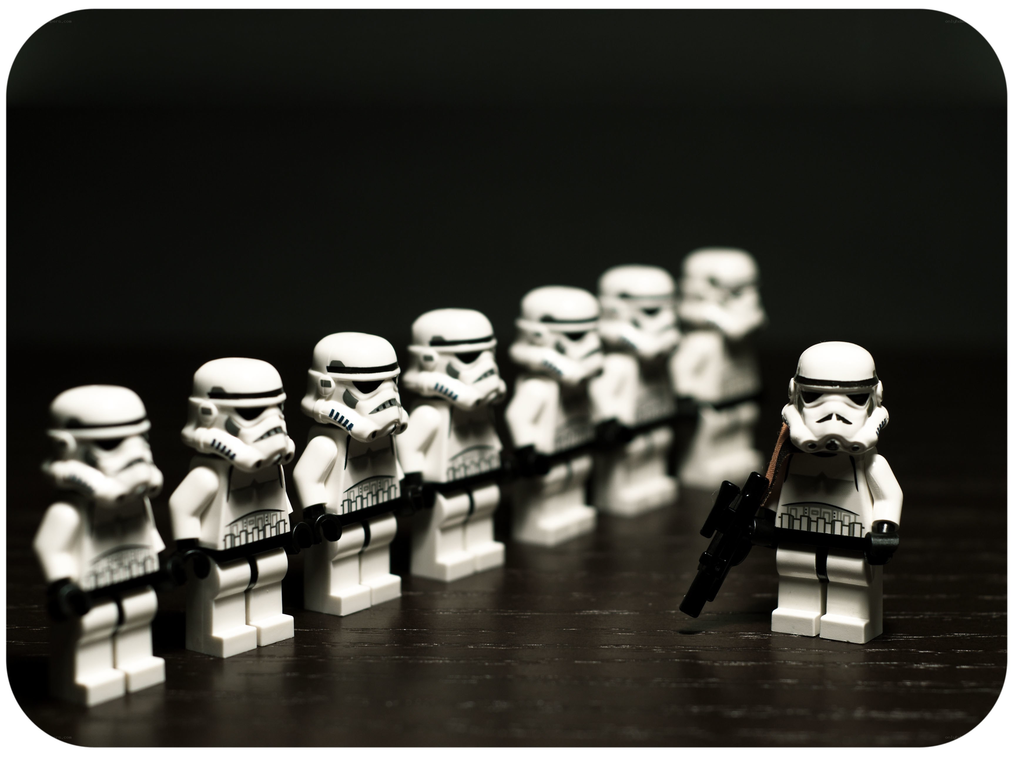 Stormtroopers in formation