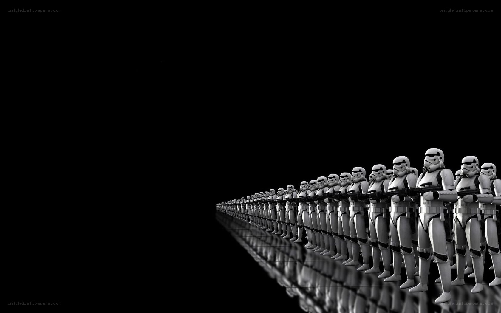 Stormtroopers in formation