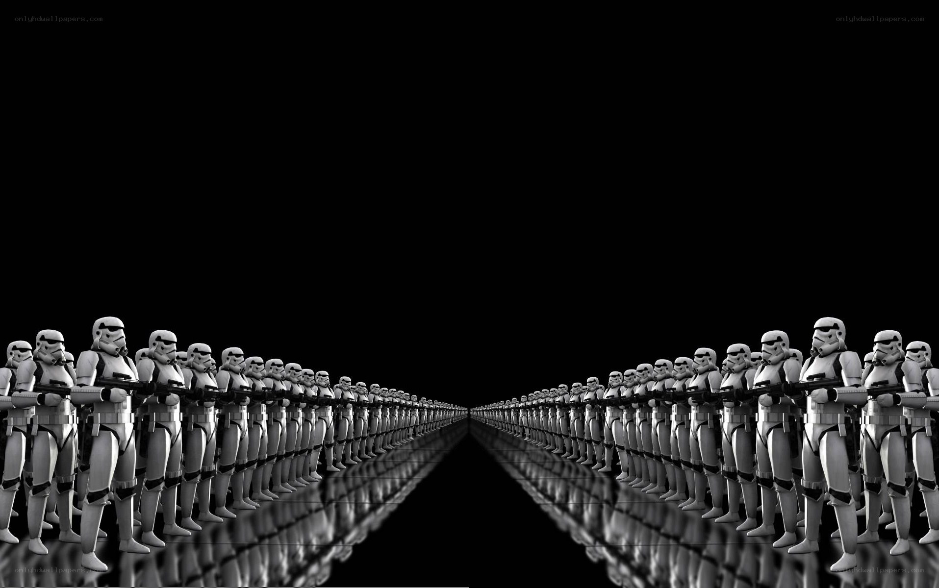 Stormtroopers in formation