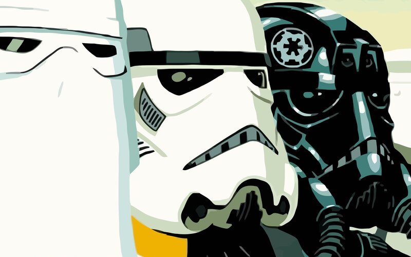 Stormtroopers in Helmet