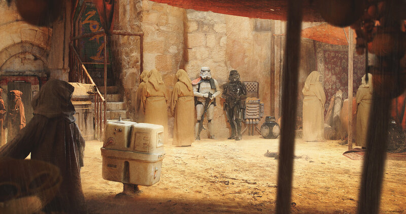 Stormtroopers in Marketplace