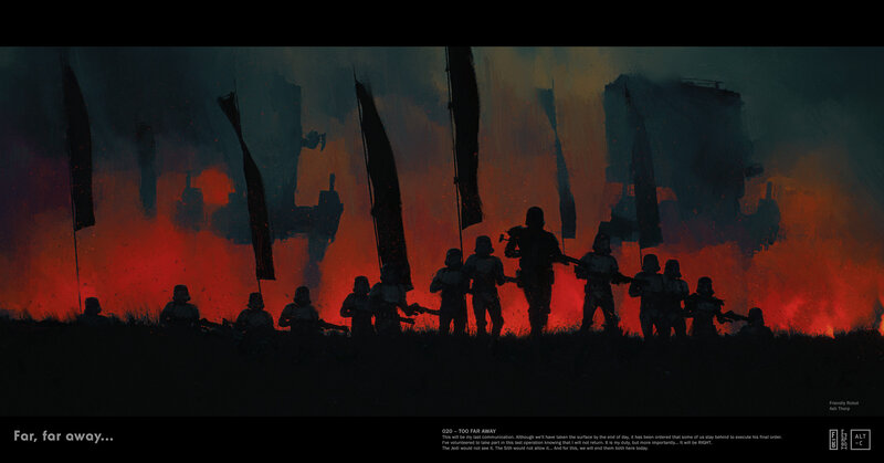 Stormtroopers in Silhouette