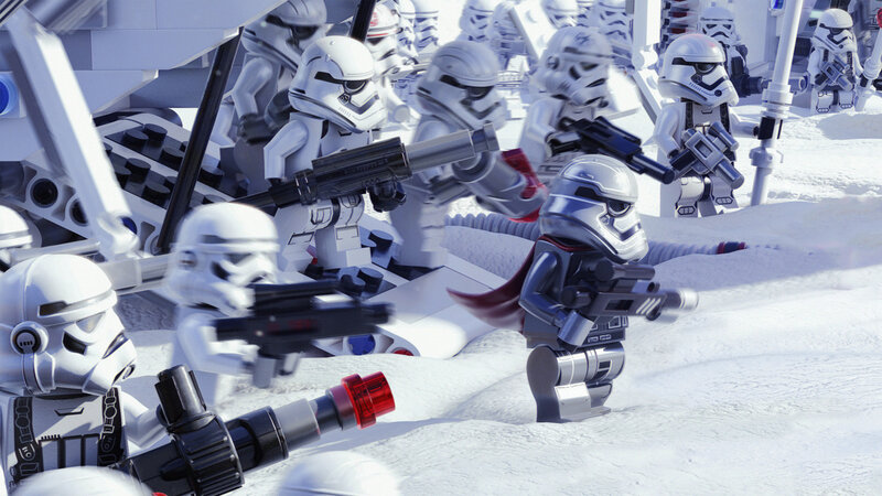 Stormtroopers in Snow — White, Dramatic