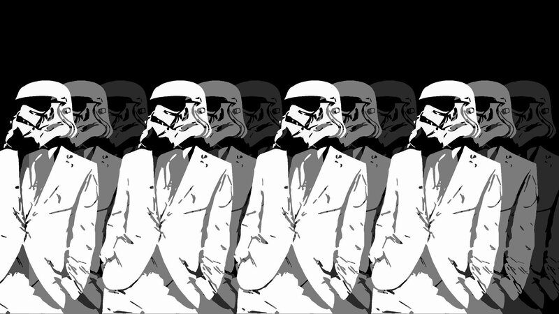 Stormtroopers in Suits — Black