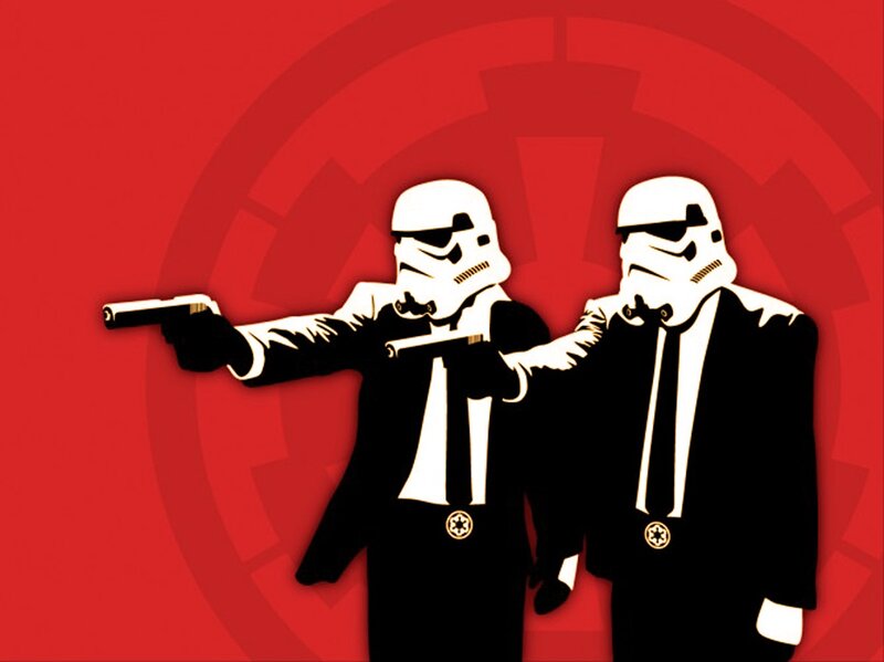 Stormtroopers in Suits — Red