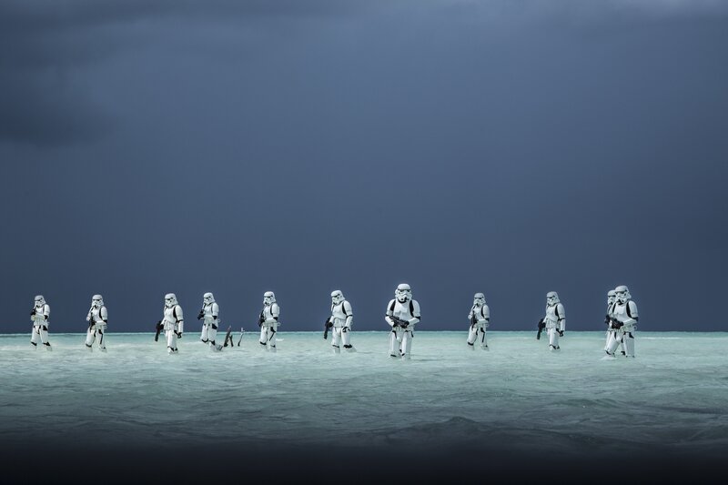 Stormtroopers in Water — White