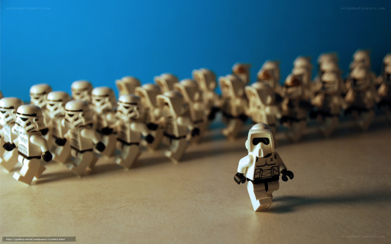 Stormtroopers marching