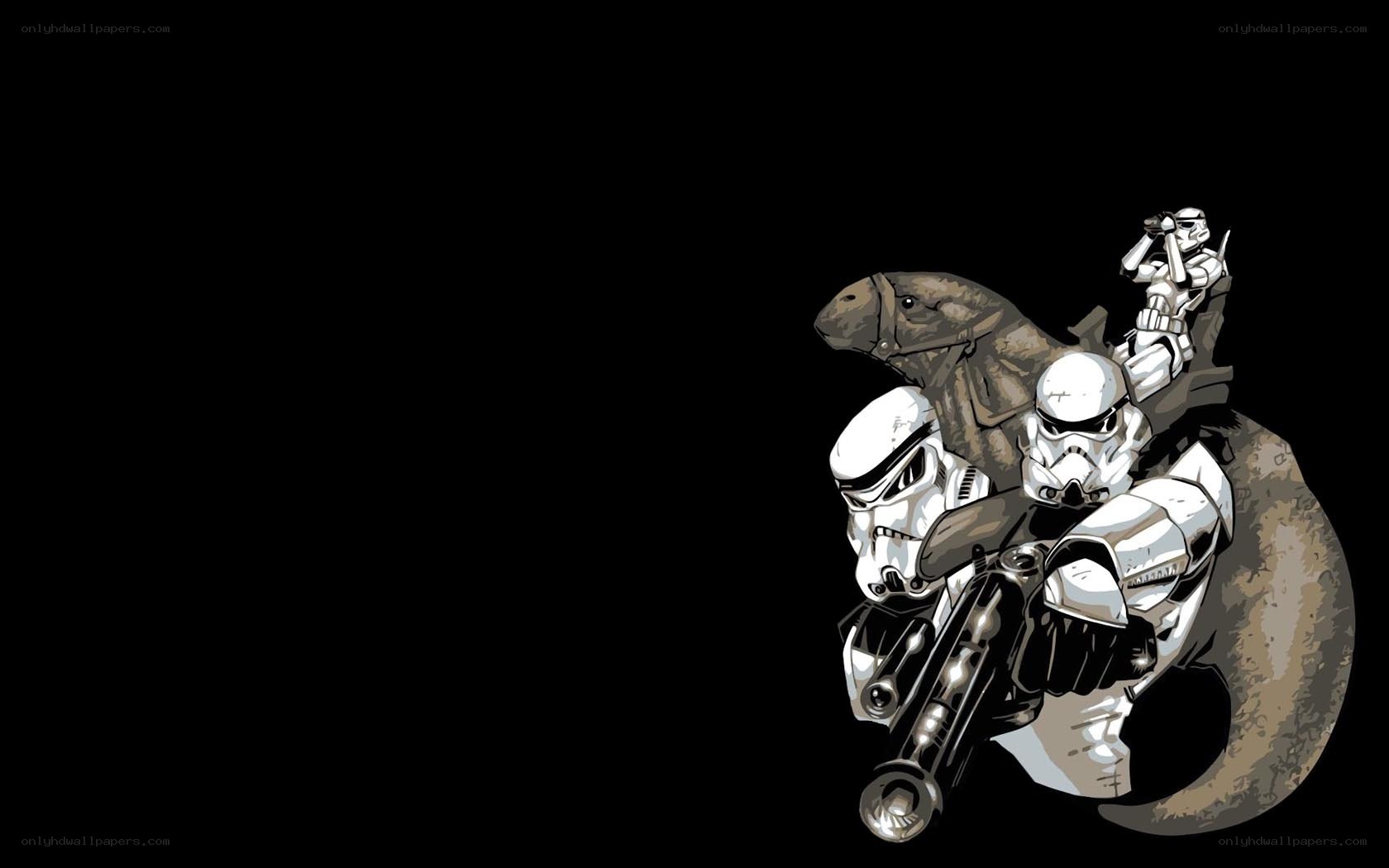 stormtroopers on bantha
