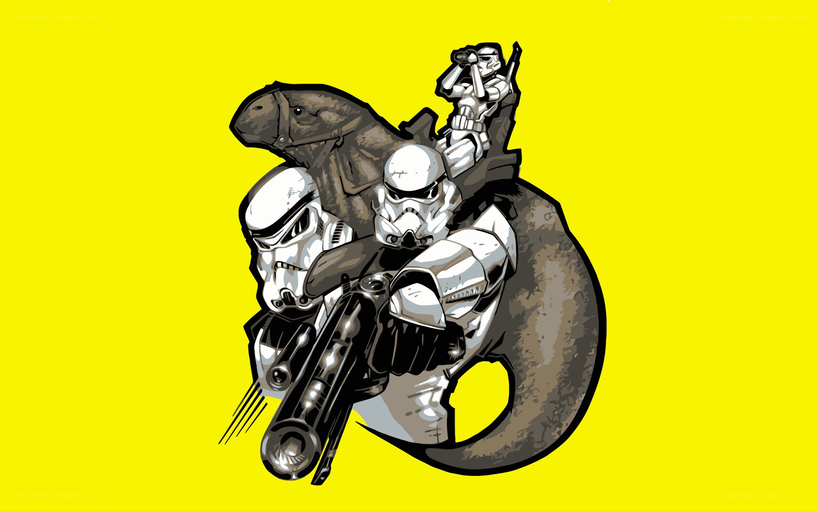 stormtroopers on bantha