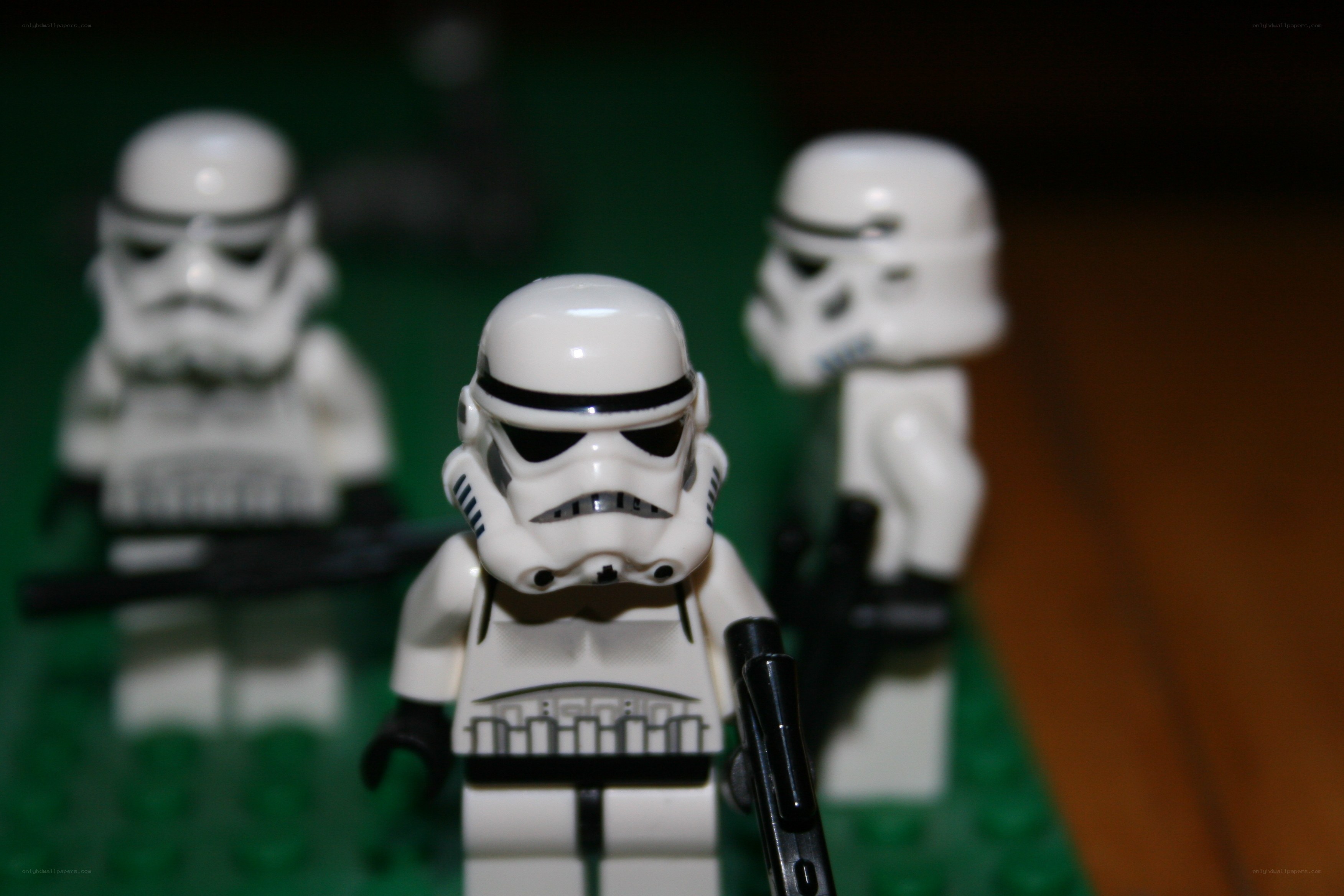 Stormtroopers on green base