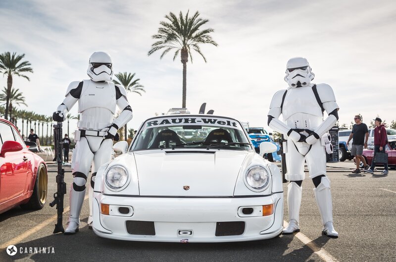 Stormtroopers with Car