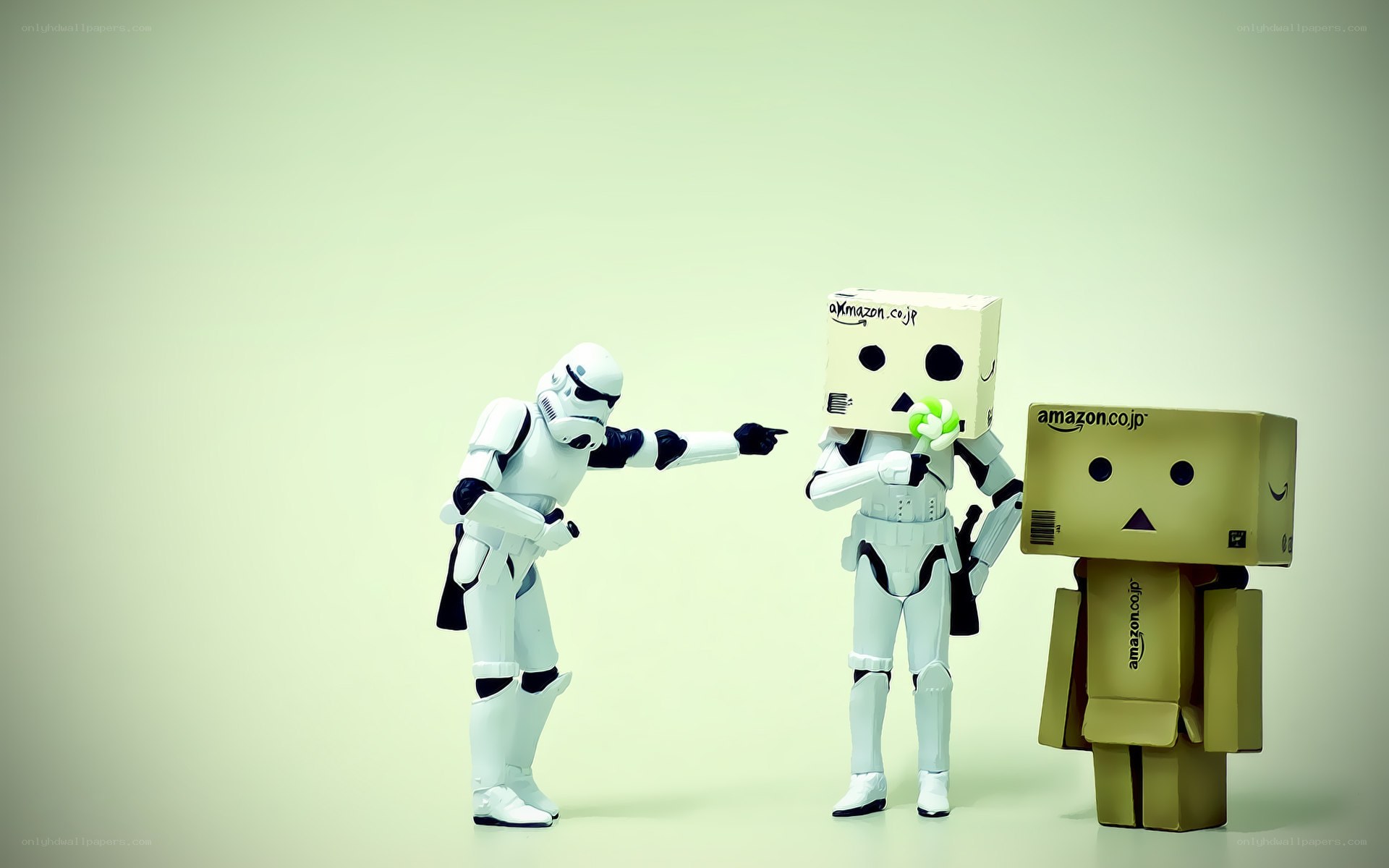 Stormtroopers with Danbo figures