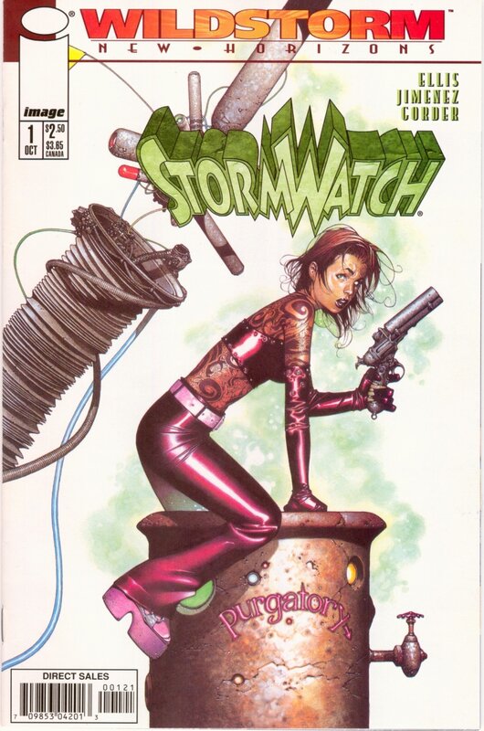 Stormwatch comic book cover