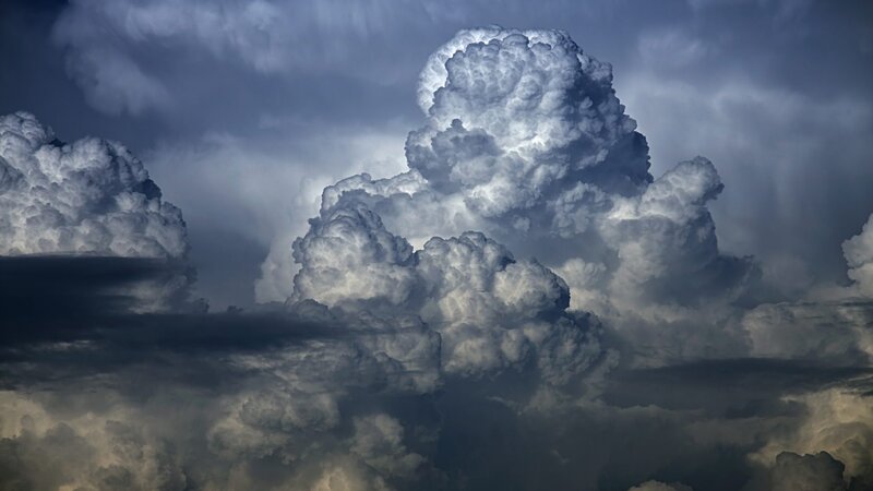 Stormy cloud formation
