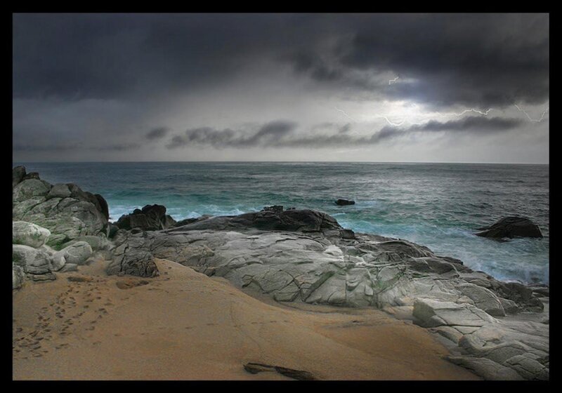 Stormy Coastline