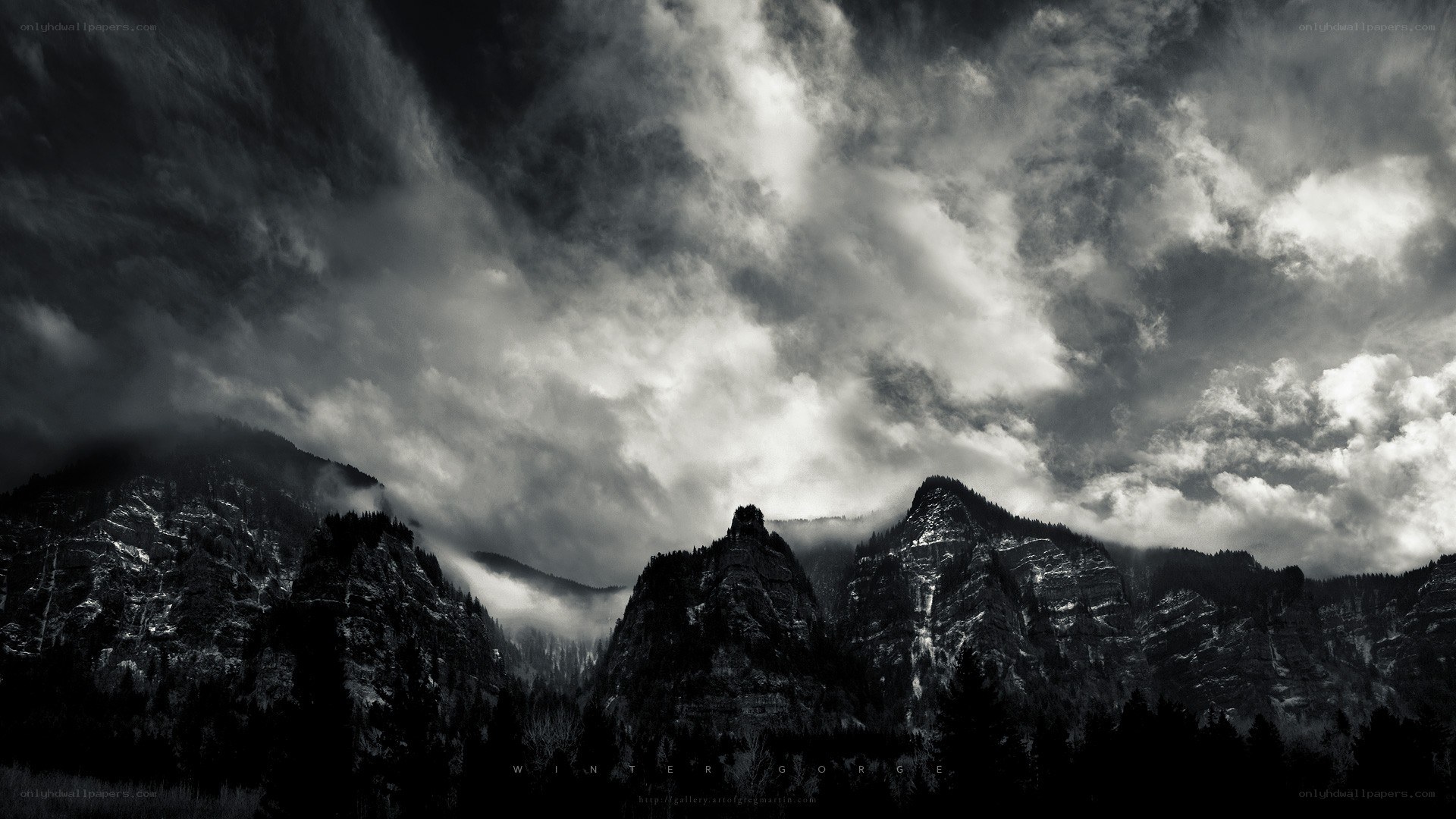 Stormy Mountainscape