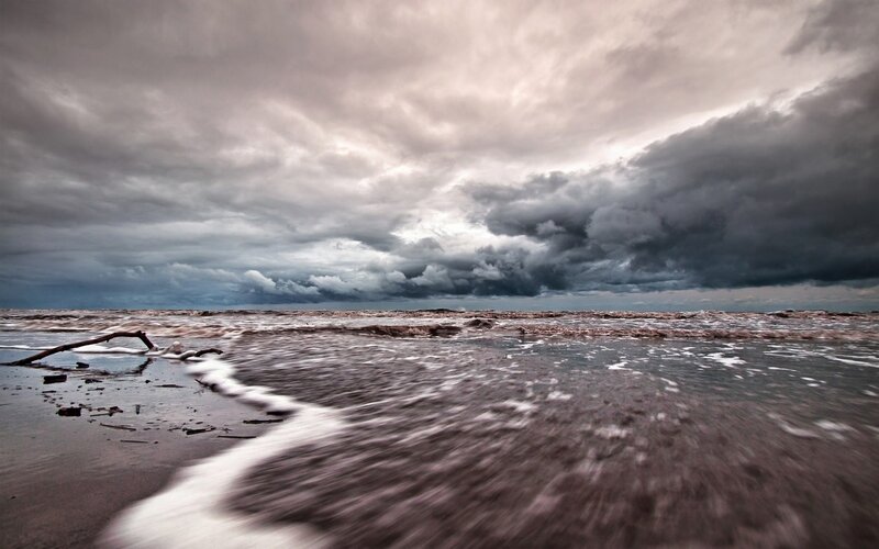 Stormy Ocean Waves — Photograph