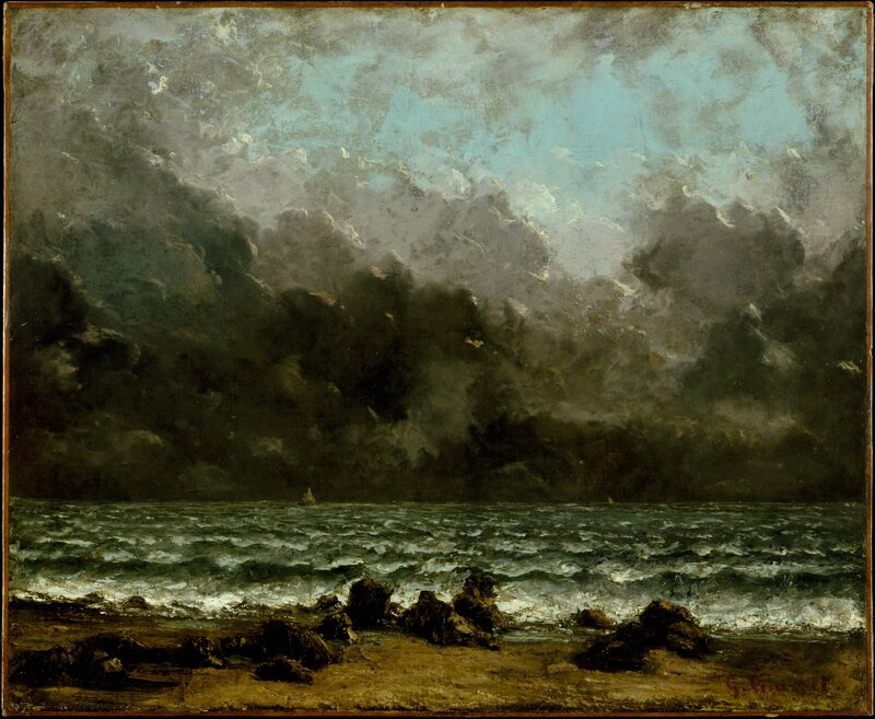 Stormy Sea and Rocks