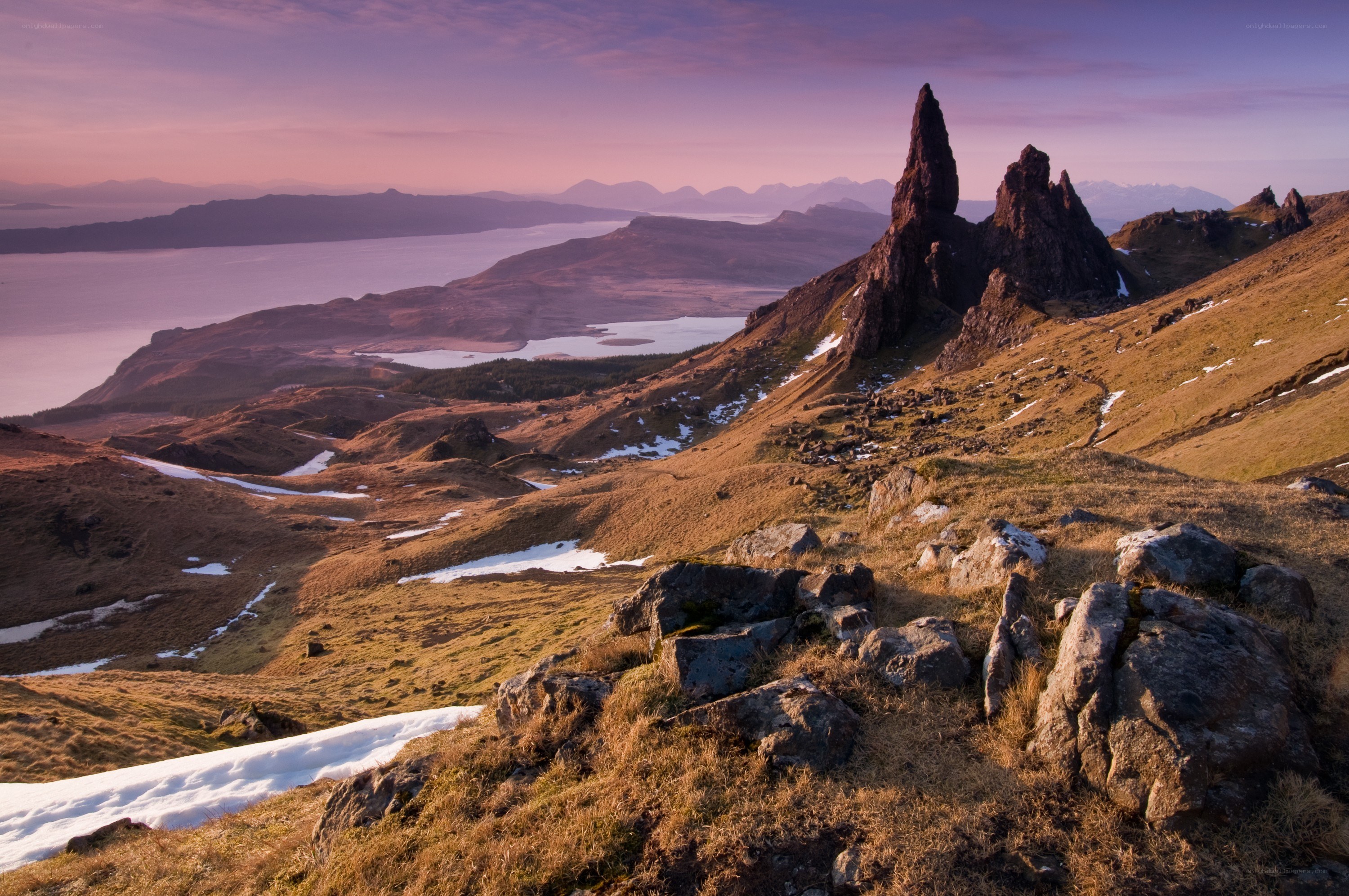 Storr Rock at Sunset