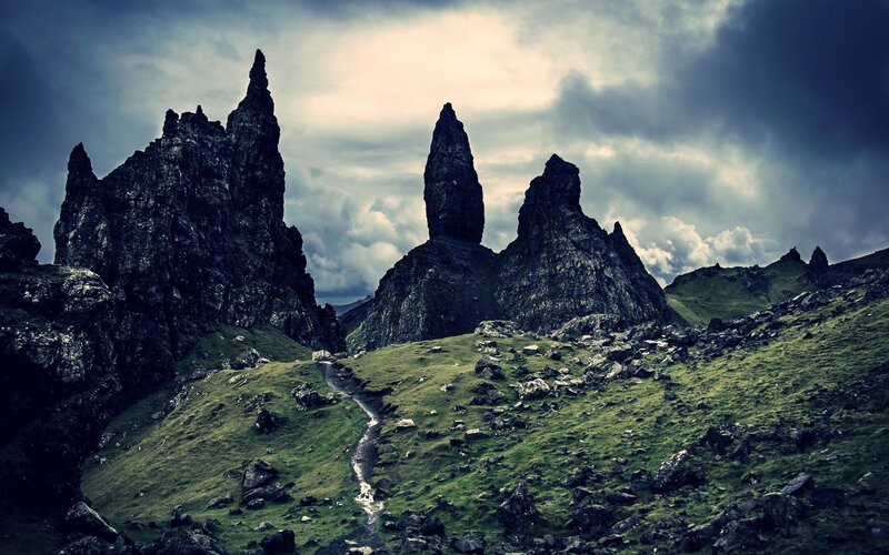 Storr Rock formations