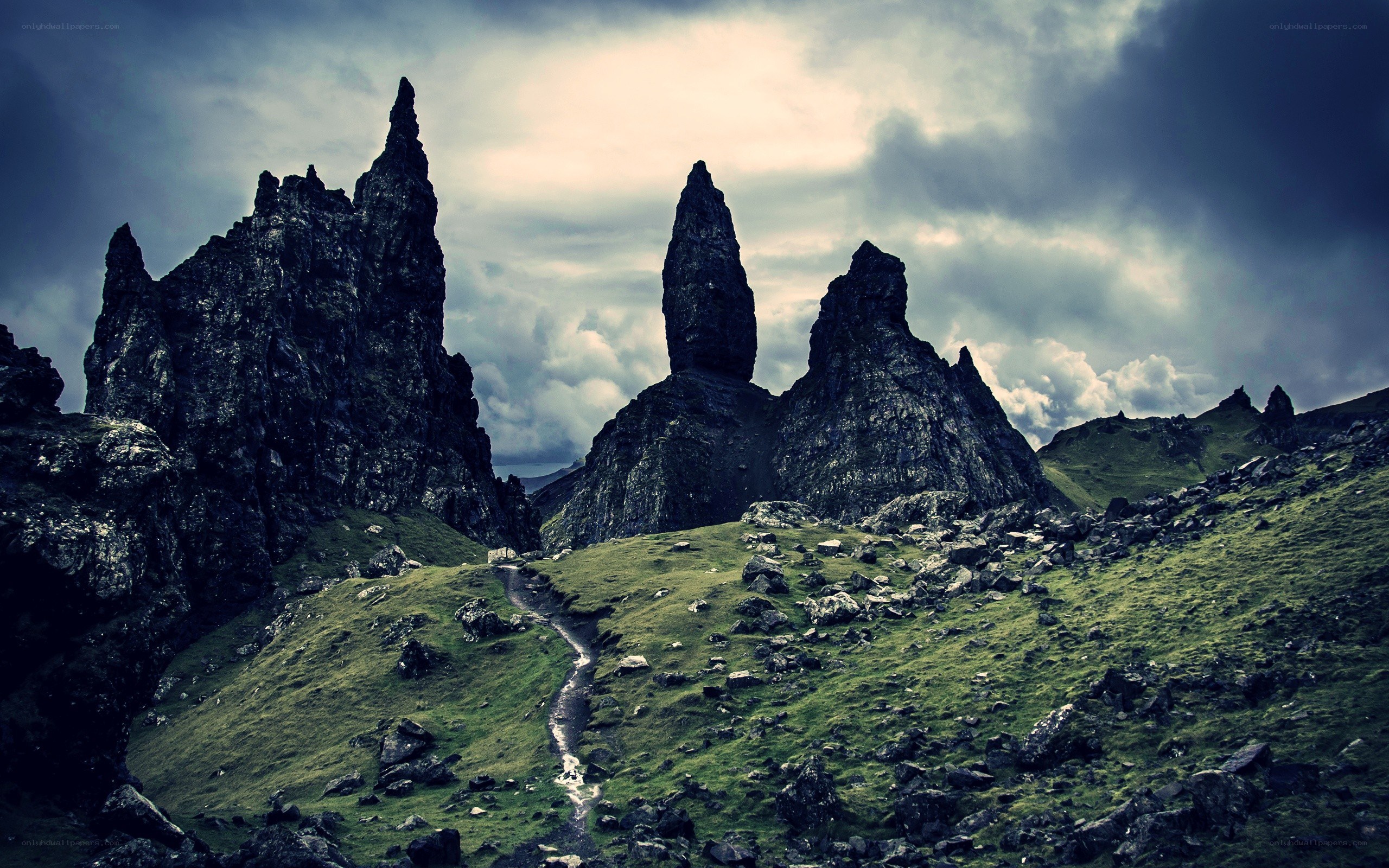 Storr Rock formations