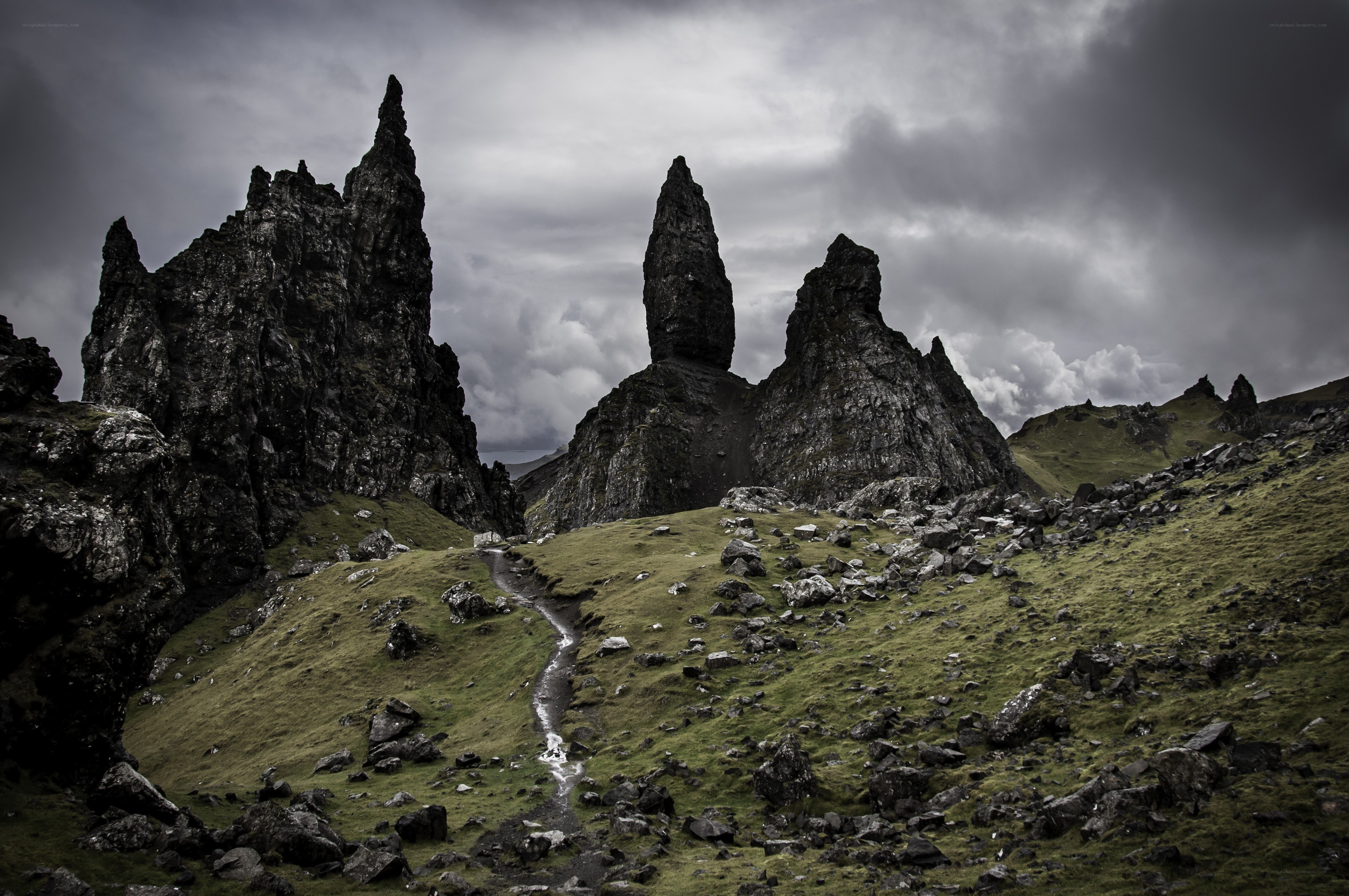 Storr Rock Formations