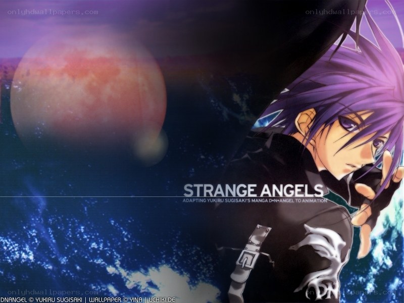 Strange Angels anime wallpaper