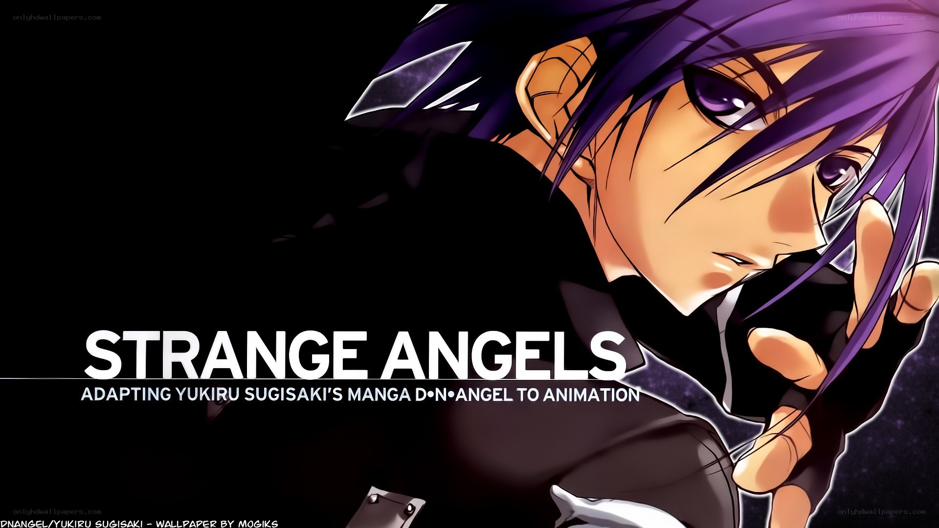 Strange Angels anime wallpaper