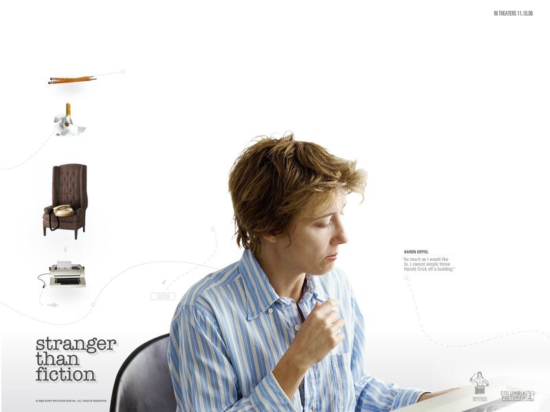 stranger than fiction movie poster