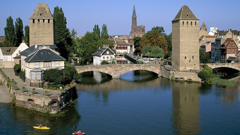 Strasbourg river scene