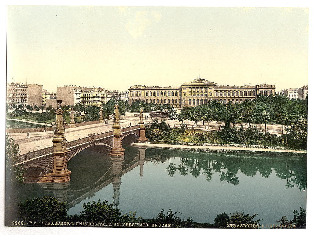 Strasbourg University and Bridge