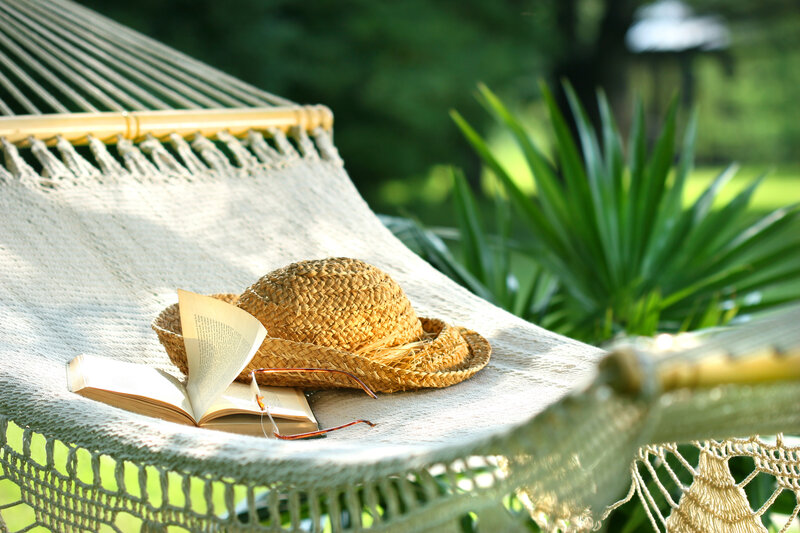 Straw Hat on Hammock