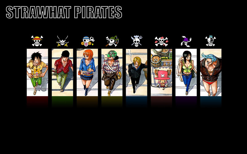 Straw Hat Pirates — Black