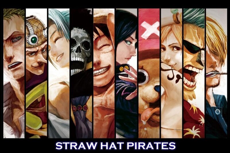 Straw Hat Pirates lineup