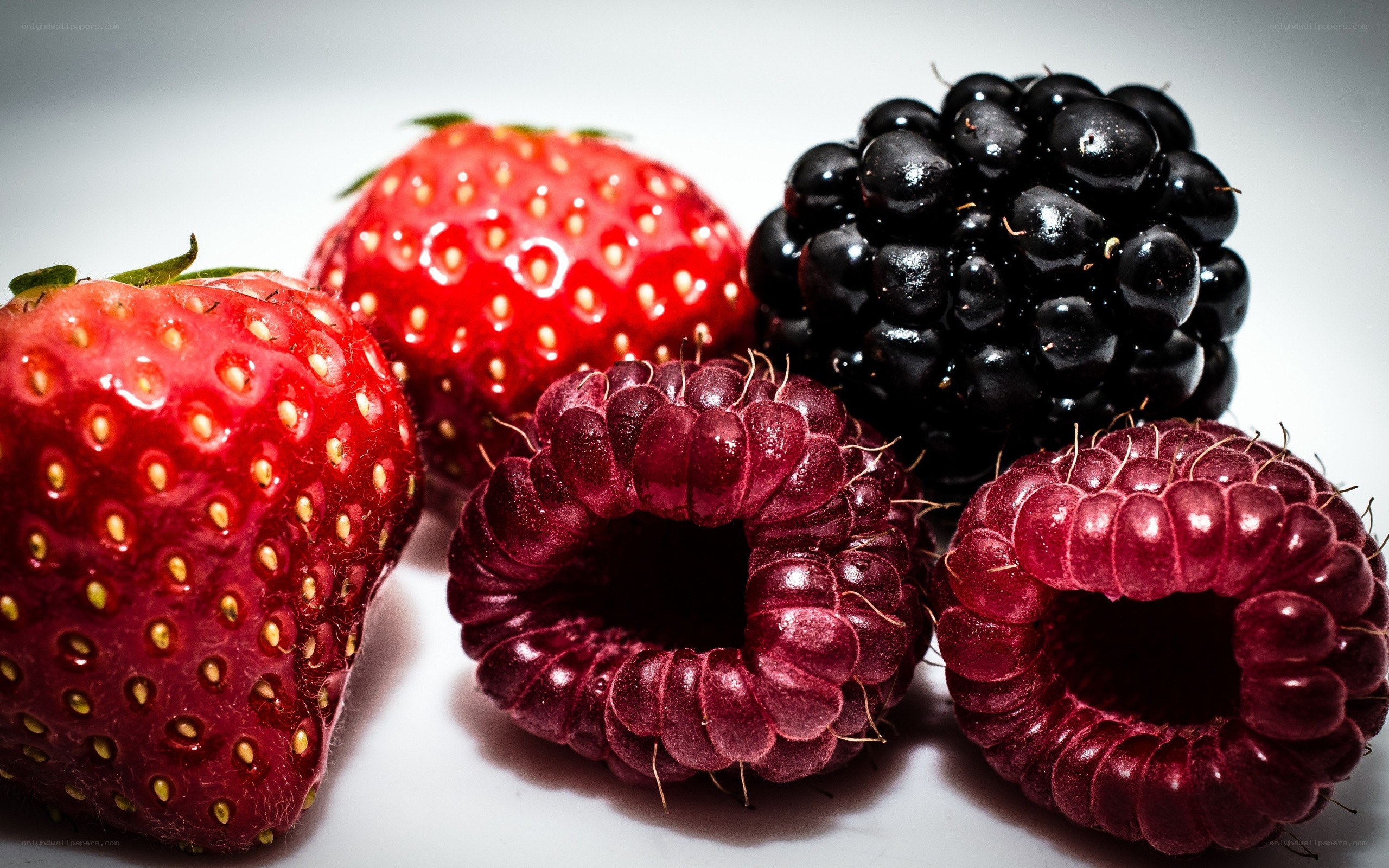 strawberries and berries