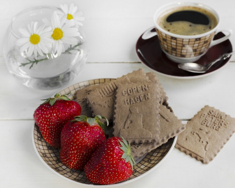 Strawberries and Cookies