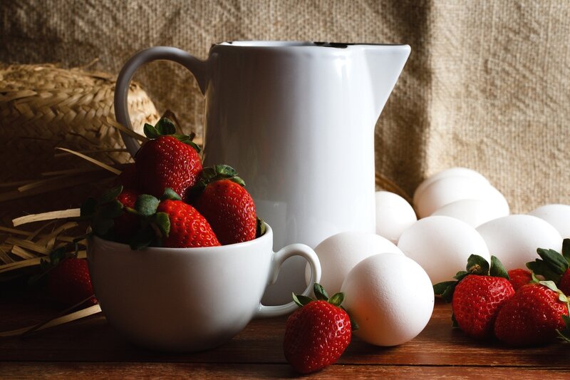 Strawberries and Eggs