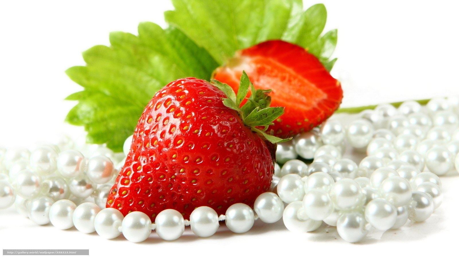 strawberries and pearls