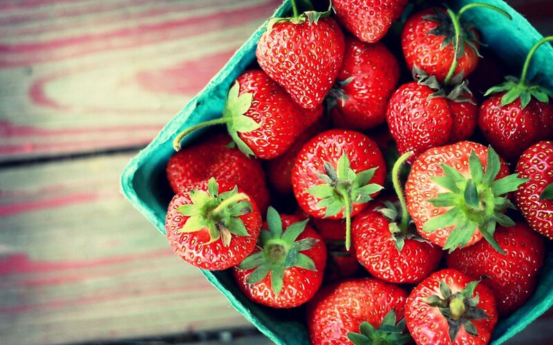 Strawberries in a Carton