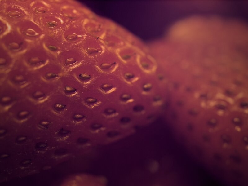 Strawberries in Close-up