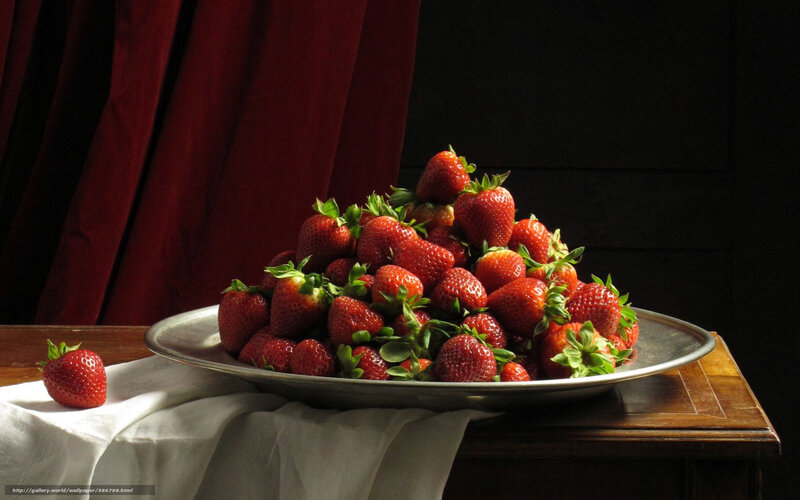 Strawberries on a Platter